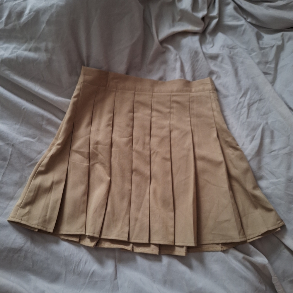 Pleated Mini Skort